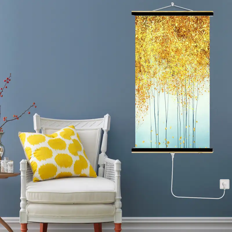 Far Infrared Art Heater 400W 111008052 Golden Leaves