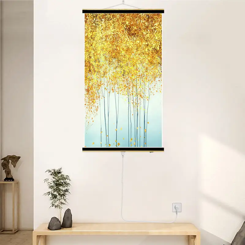 Far Infrared Art Heater 400W 111008052 Golden Leaves