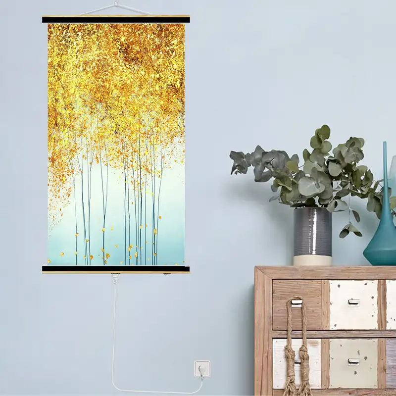 Far Infrared Art Heater 400W 111008052 Golden Leaves